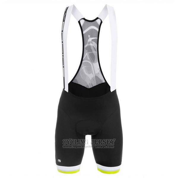 2017 Cycling Jersey Giordana Yellow Short Sleeve and Bib Short