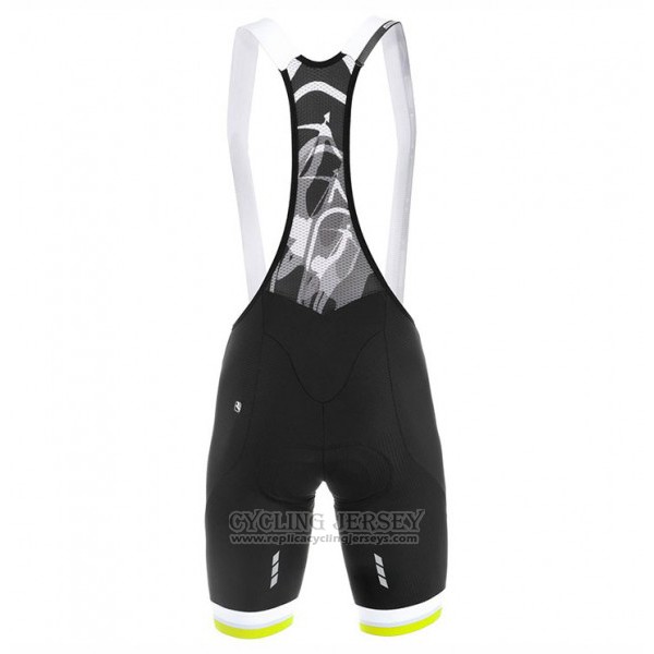 2017 Cycling Jersey Giordana Yellow Short Sleeve and Bib Short