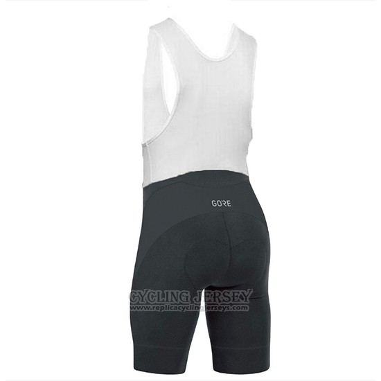 2018 Cycling Jersey Gore C7 CC Black and Red Short Sleeve and Bib Short