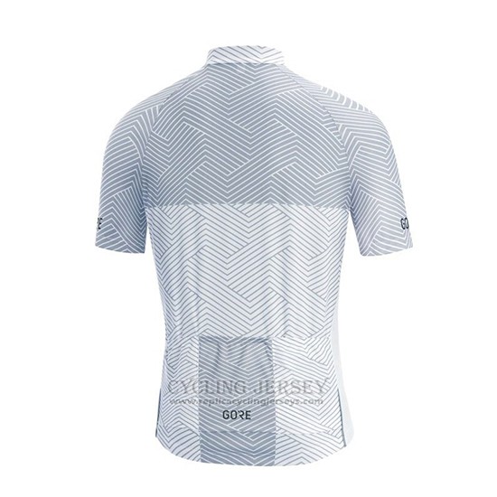 2018 Cycling Jersey Gore White Short Sleeve and Bib Short