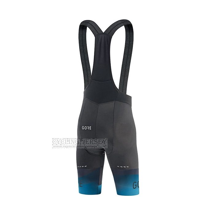 2022 Cycling Jersey Gore Blue Short Sleeve and Bib Short