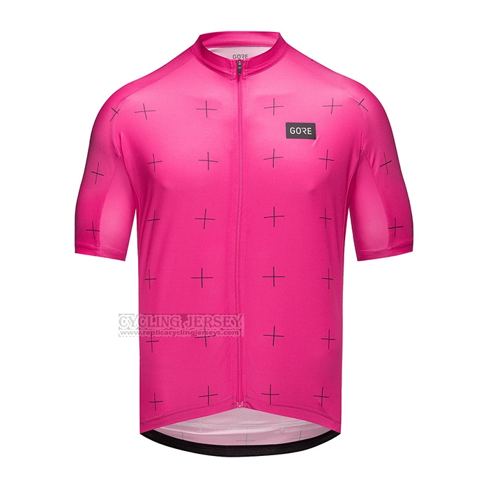 2022 Cycling Jersey Gore Fuchsia Short Sleeve and Bib Short