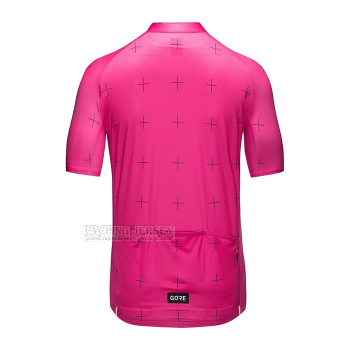 2022 Cycling Jersey Gore Fuchsia Short Sleeve and Bib Short