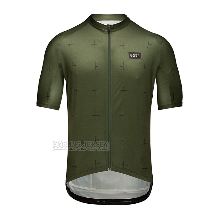2022 Cycling Jersey Gore Green Short Sleeve and Bib Short