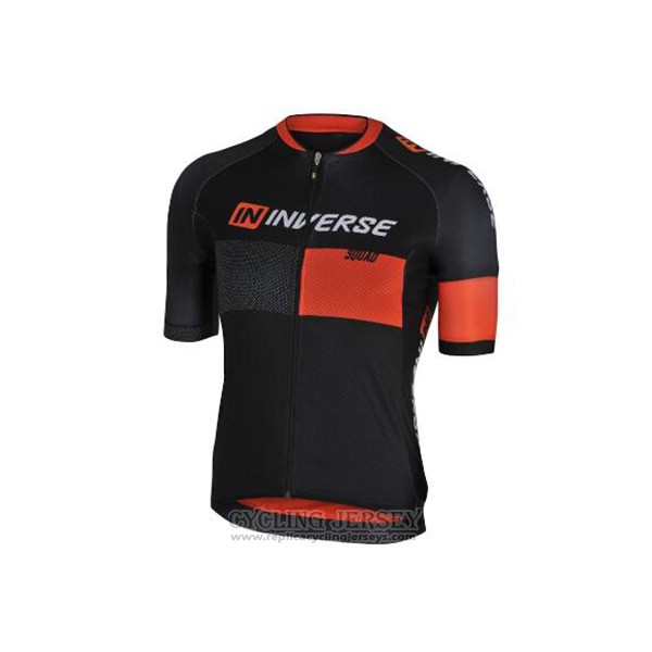 2017 Cycling Jersey Inverse Black Short Sleeve and Bib Short