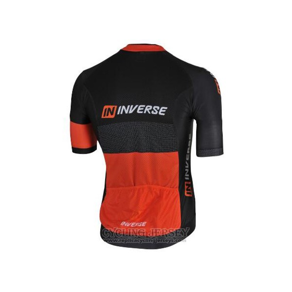 2017 Cycling Jersey Inverse Black Short Sleeve and Bib Short