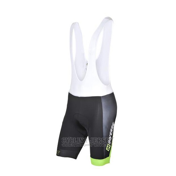 2017 Cycling Jersey Inverse Black and Green Short Sleeve and Bib Short