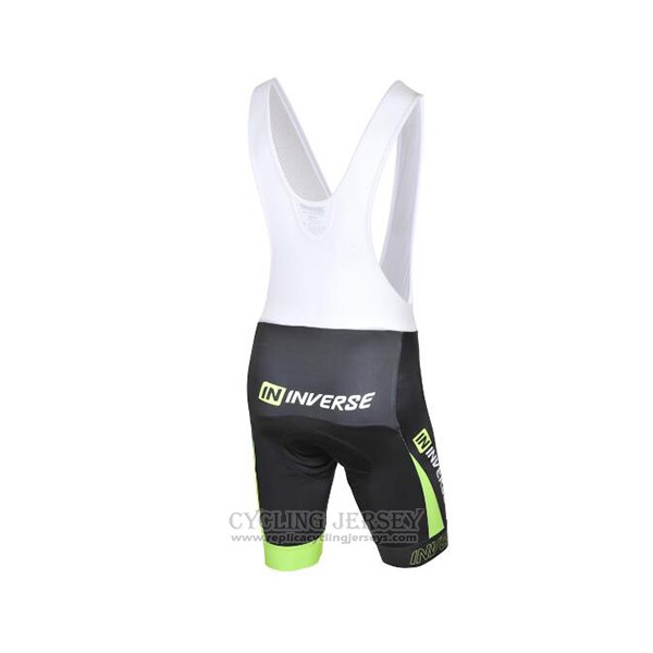 2017 Cycling Jersey Inverse Black and Green Short Sleeve and Bib Short