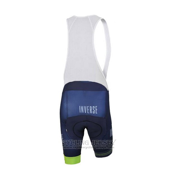 2017 Cycling Jersey Inverse Blue Short Sleeve and Bib Short