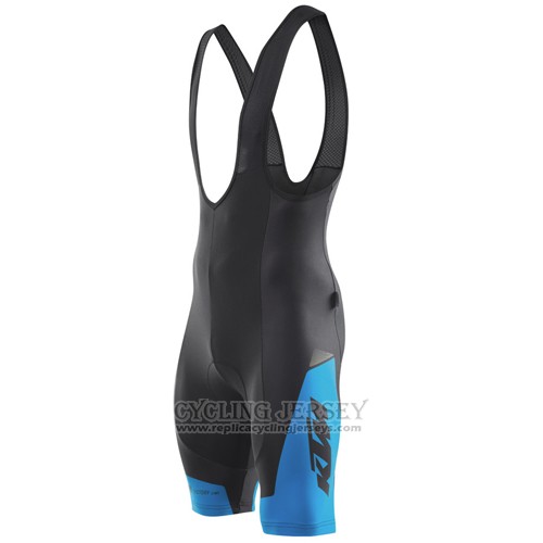 2015 Cycling Jersey Ktm Bluee and Black Short Sleeve and Bib Short
