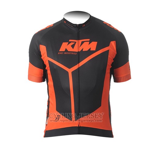 2015 Cycling Jersey Ktm Orange and Black Short Sleeve and Bib Short