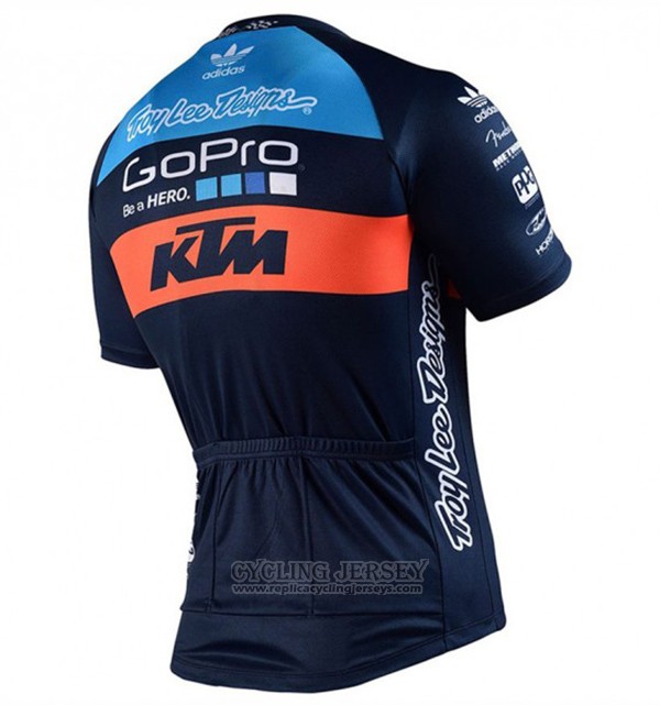 2017 Cycling Jersey Ktm Bluee Short Sleeve and Bib Short