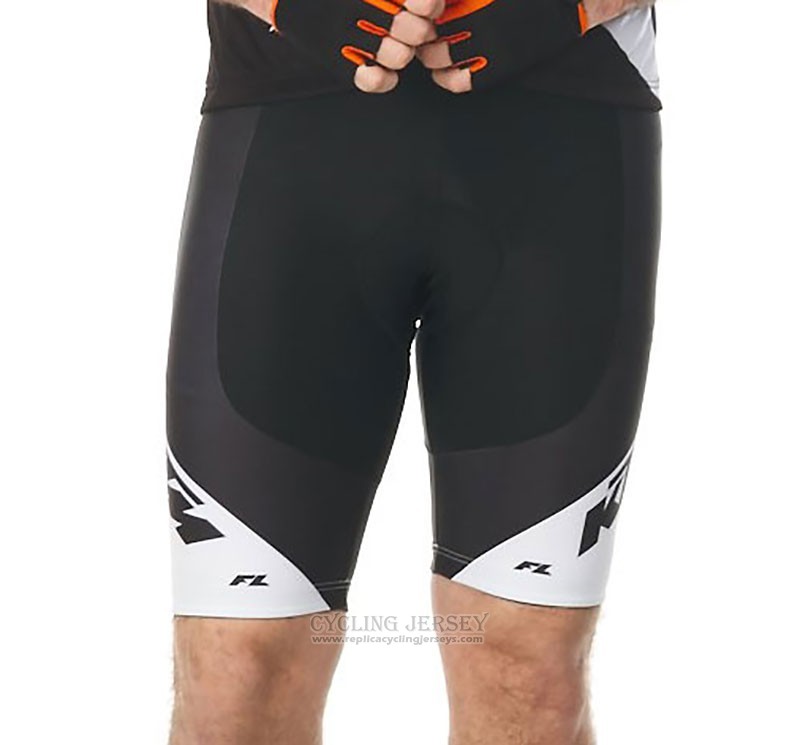 2018 Cycling Jersey Ktm White Short Sleeve and Bib Short