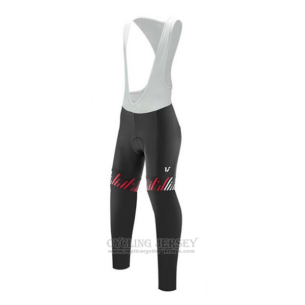 2017 Cycling Jersey Liv Red Long Sleeve and Bib Tight
