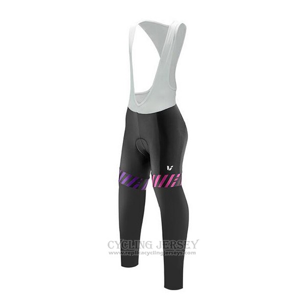 2017 Cycling Jersey Liv White Long Sleeve and Bib Tight