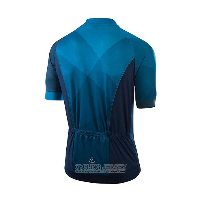 2021 Cycling Jersey Loffler Blue Short Sleeve And Bib Short
