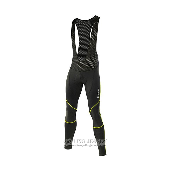 2021 Cycling Jersey Loffler Green Long Sleeve And Bib Tight QXF21-0046
