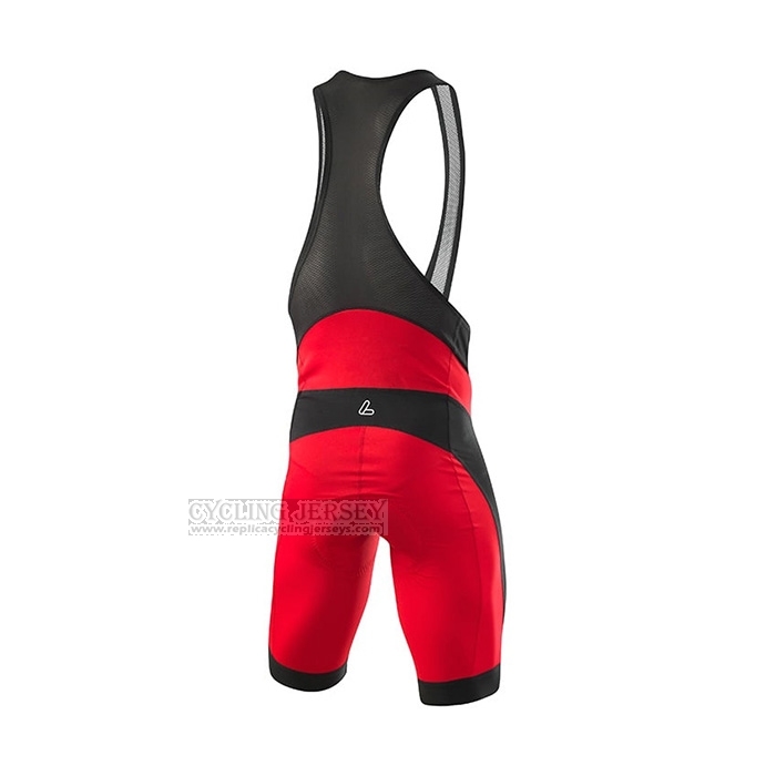 2022 Cycling Jersey Loffler Black Red Short Sleeve and Bib Short