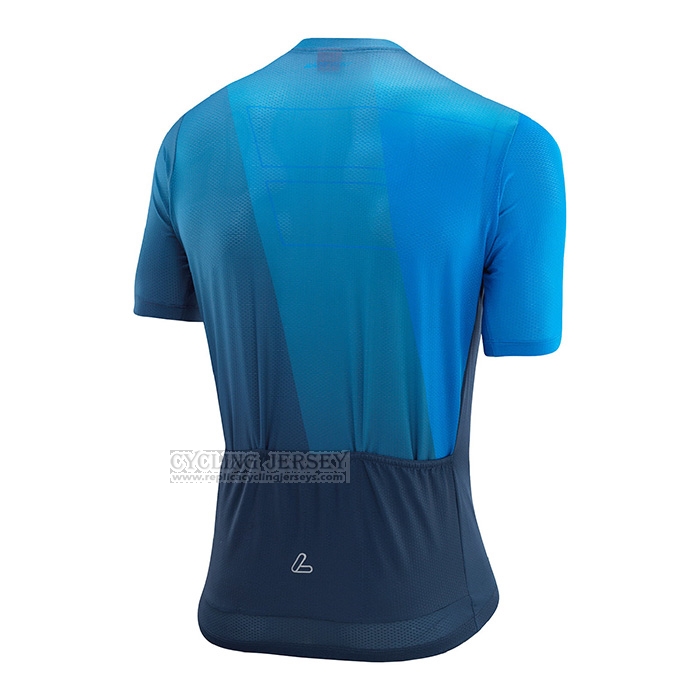 2022 Cycling Jersey Loffler Blue Short Sleeve and Bib Short