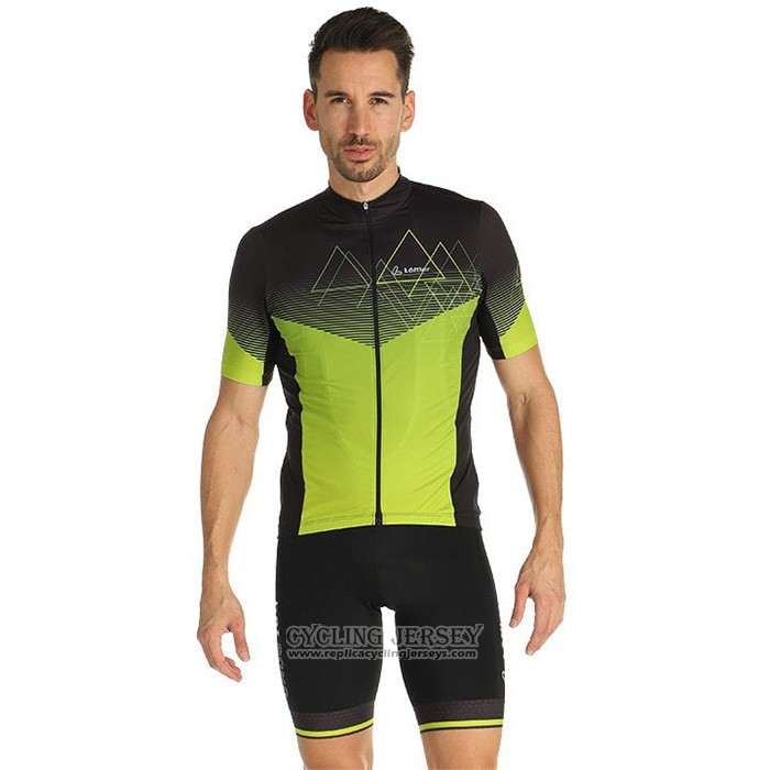 2022 Cycling Jersey Loffler Yellow Short Sleeve And Bib Short