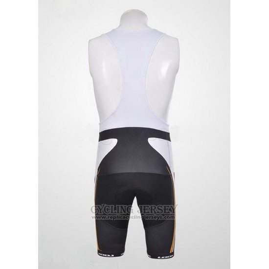 2011 Cycling Jersey Look Black and White Short Sleeve and Bib Short