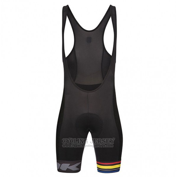 2017 Cycling Jersey Look Aero Carrera Black and Yellow Short Sleeve and Bib Short
