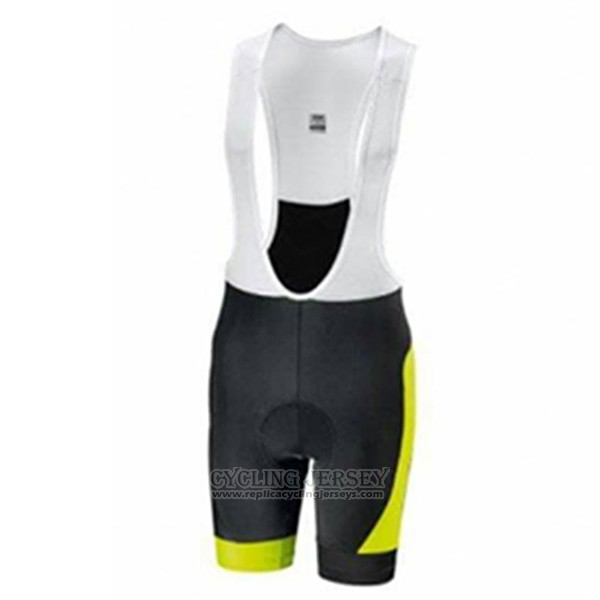 2017 Cycling Jersey Look Black and Green Short Sleeve and Bib Short