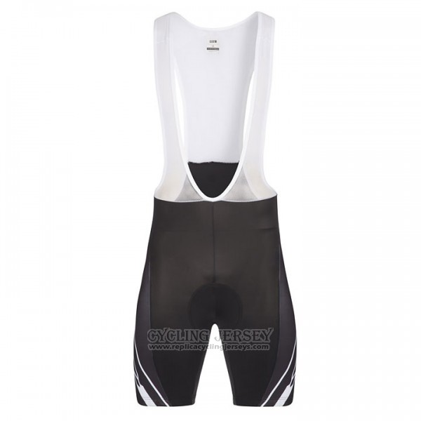 2017 Cycling Jersey Look Pro Equipo Black and White Short Sleeve and Bib Short