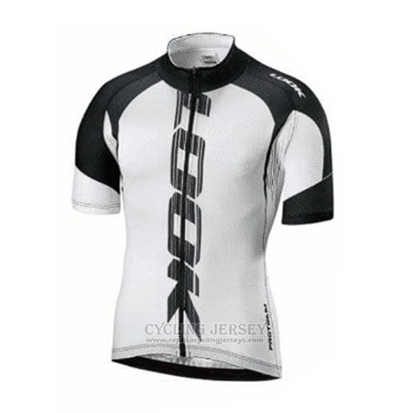 2017 Cycling Jersey Look White Short Sleeve and Bib Short