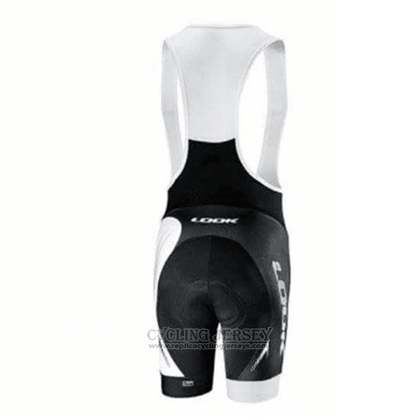 2017 Cycling Jersey Look White Short Sleeve and Bib Short