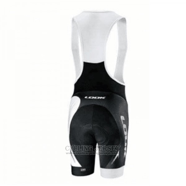 2018 Cycling Jersey Look Black White Short Sleeve Salopette