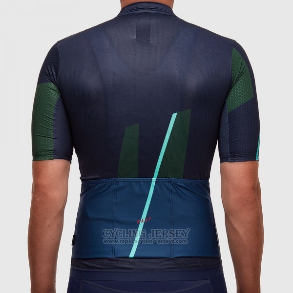 2017 Cycling Jersey Maap Deep Blue Short Sleeve and Bib Short