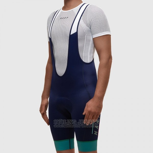 2017 Cycling Jersey Maap Gray and Sky Blue Short Sleeve and Bib Short