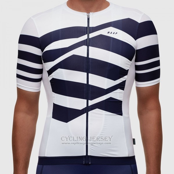 2017 Cycling Jersey Maap M-flag Pro White Short Sleeve and Bib Short