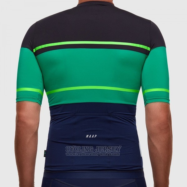 2017 Cycling Jersey Maap Segment Pro Black and Green Short Sleeve and Bib Short