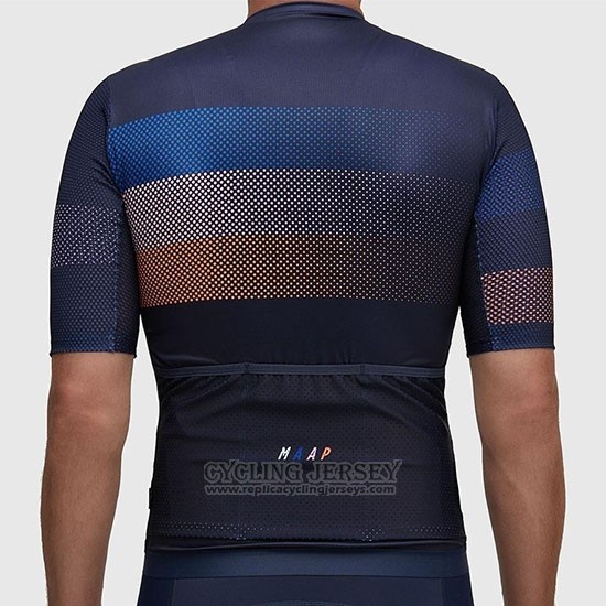 2019 Cycling Jersey Maap Aether Dark Blue Short Sleeve and Bib Short