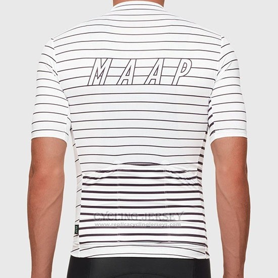 2019 Cycling Jersey Maap Movement White Short Sleeve and Bib Short