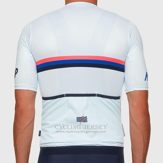 2019 Cycling Jersey Maap Nationals White Short Sleeve and Bib Short