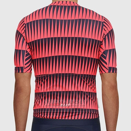 2019 Cycling Jersey Maap Red Black Short Sleeve and Bib Short