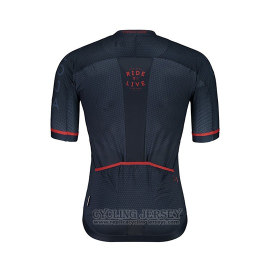 2018 Cycling Jersey Maloja Pushbikersm Black Short Sleeve and Bib Short