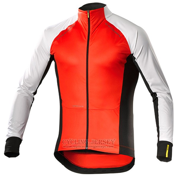 2017 Cycling Jersey Mavic Long Sleeve and Bib Tight White and Orange Short Sleeve and Bib Short