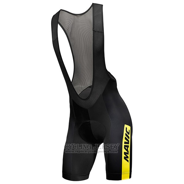 2017 Cycling Jersey Mavic Red and Black Short Sleeve and Bib Short