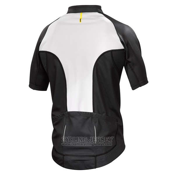 2017 Cycling Jersey Mavic White Short Sleeve and Bib Short