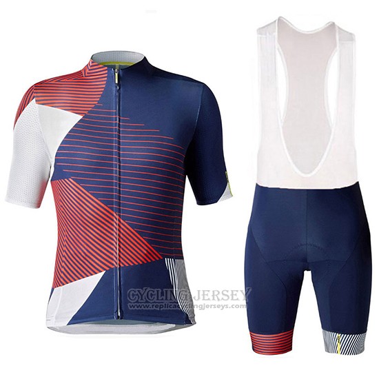 2018 Cycling Jersey Mavic Cosmic LTD Dark Blue Short Sleeve and Bib Short