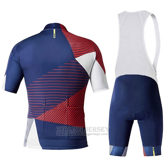 2018 Cycling Jersey Mavic Cosmic LTD Dark Blue Short Sleeve and Bib Short