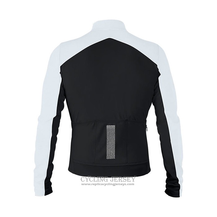 2021 Cycling Jersey Mavic White Long Sleeve And Bib Tight QXF21-0048