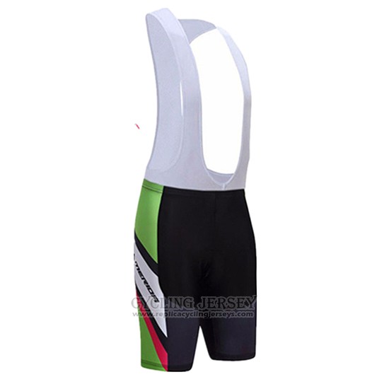 2017 Cycling Jersey Merida Red and Green Short Sleeve and Bib Short