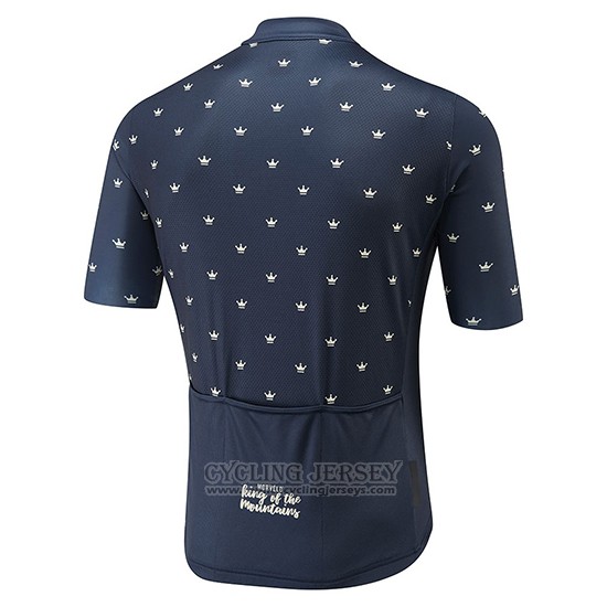 2018 Cycling Jersey Morvelo Dark Blue Short Sleeve and Bib Short