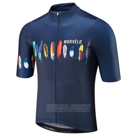 2019 Cycling Clothing Morvelo Dark Blue Short Sleeve and Overalls