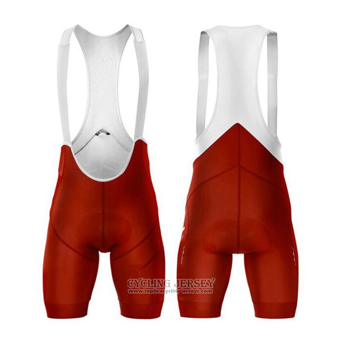 2020 Cycling Jersey NDLSS Red Short Sleeve And Bib Short